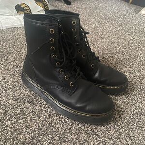 Dr. Martens Black Zavala Boots